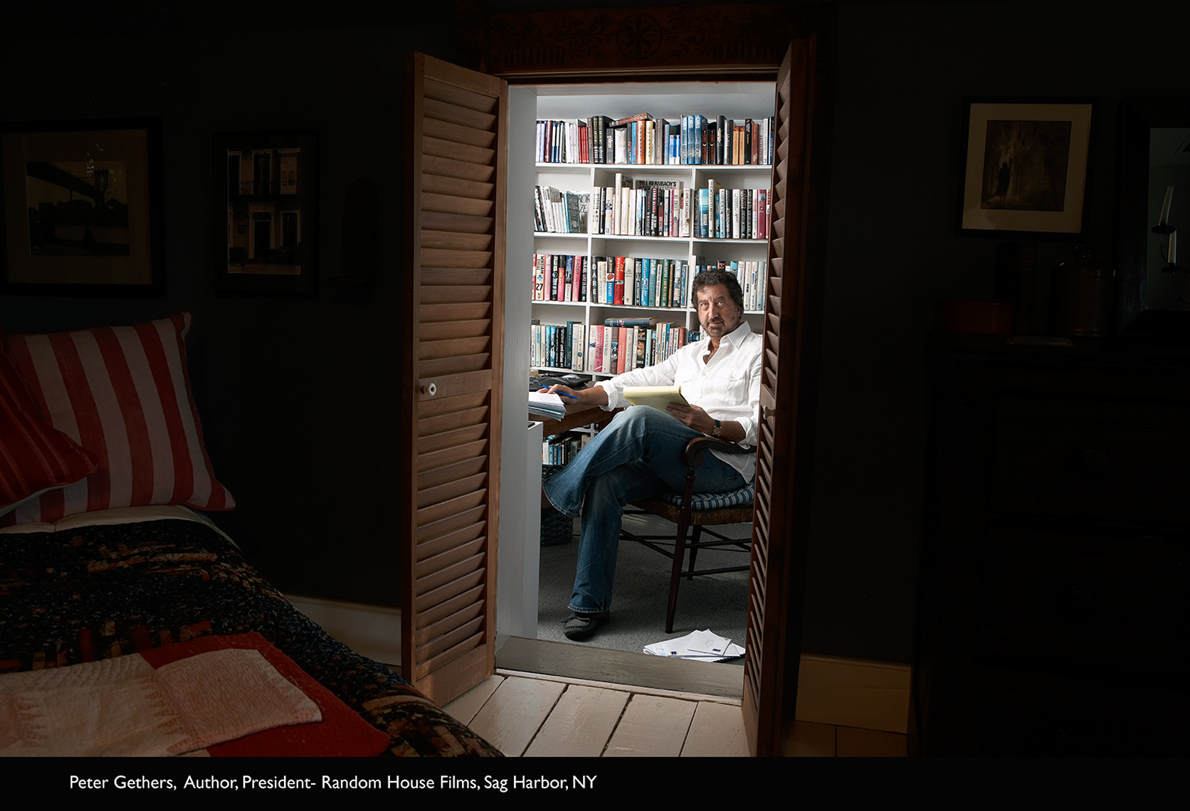 peter_gethers_man in office through door